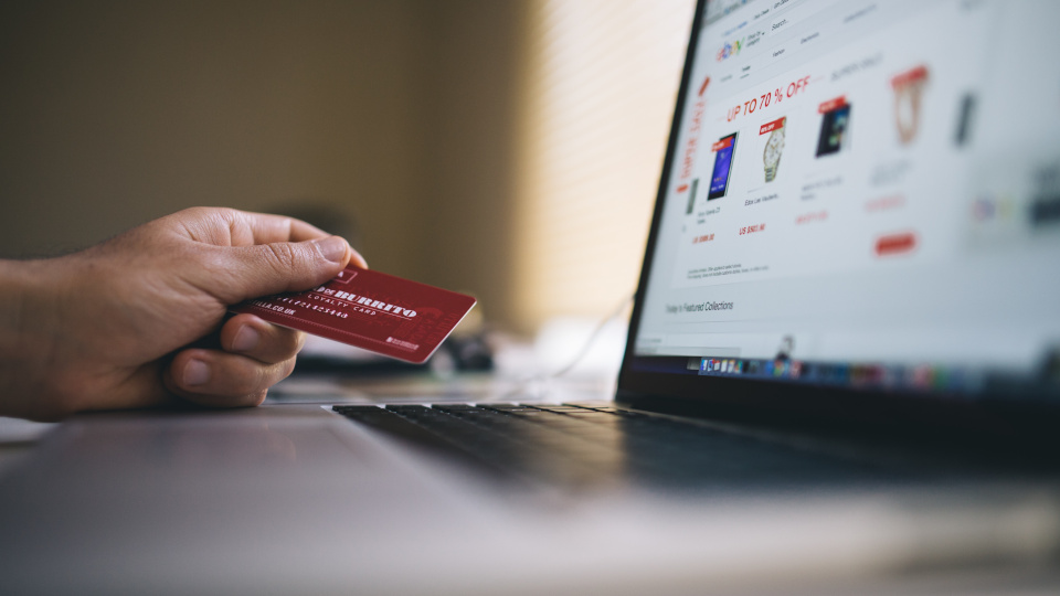 Tienda online y tarjeta bancaria